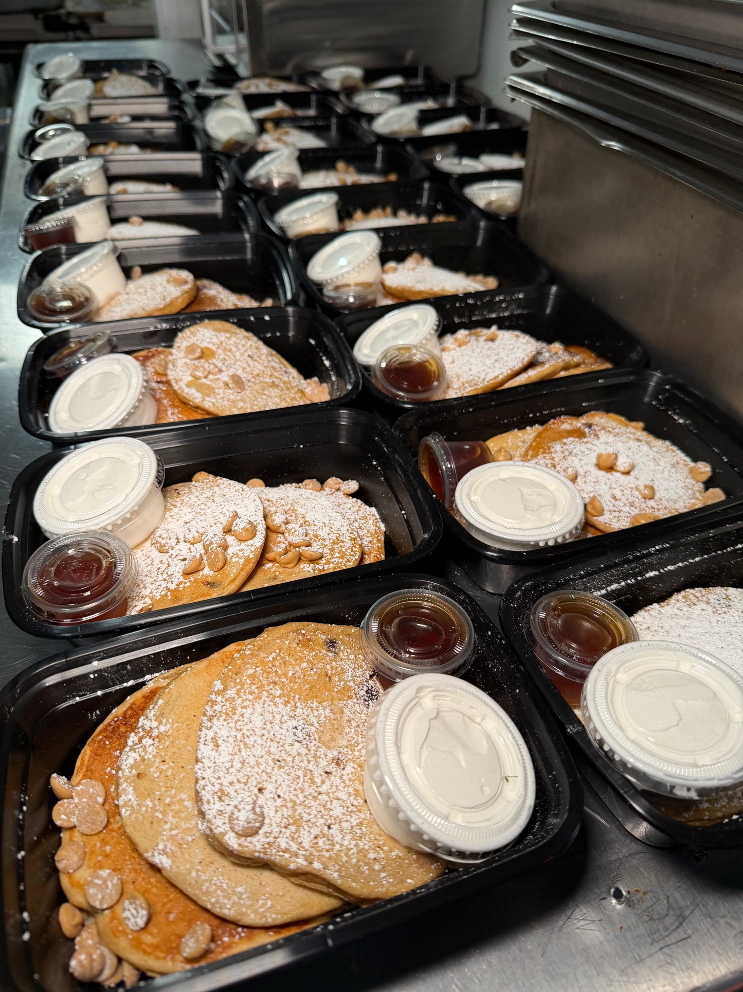 Reese's Pieces Pancakes