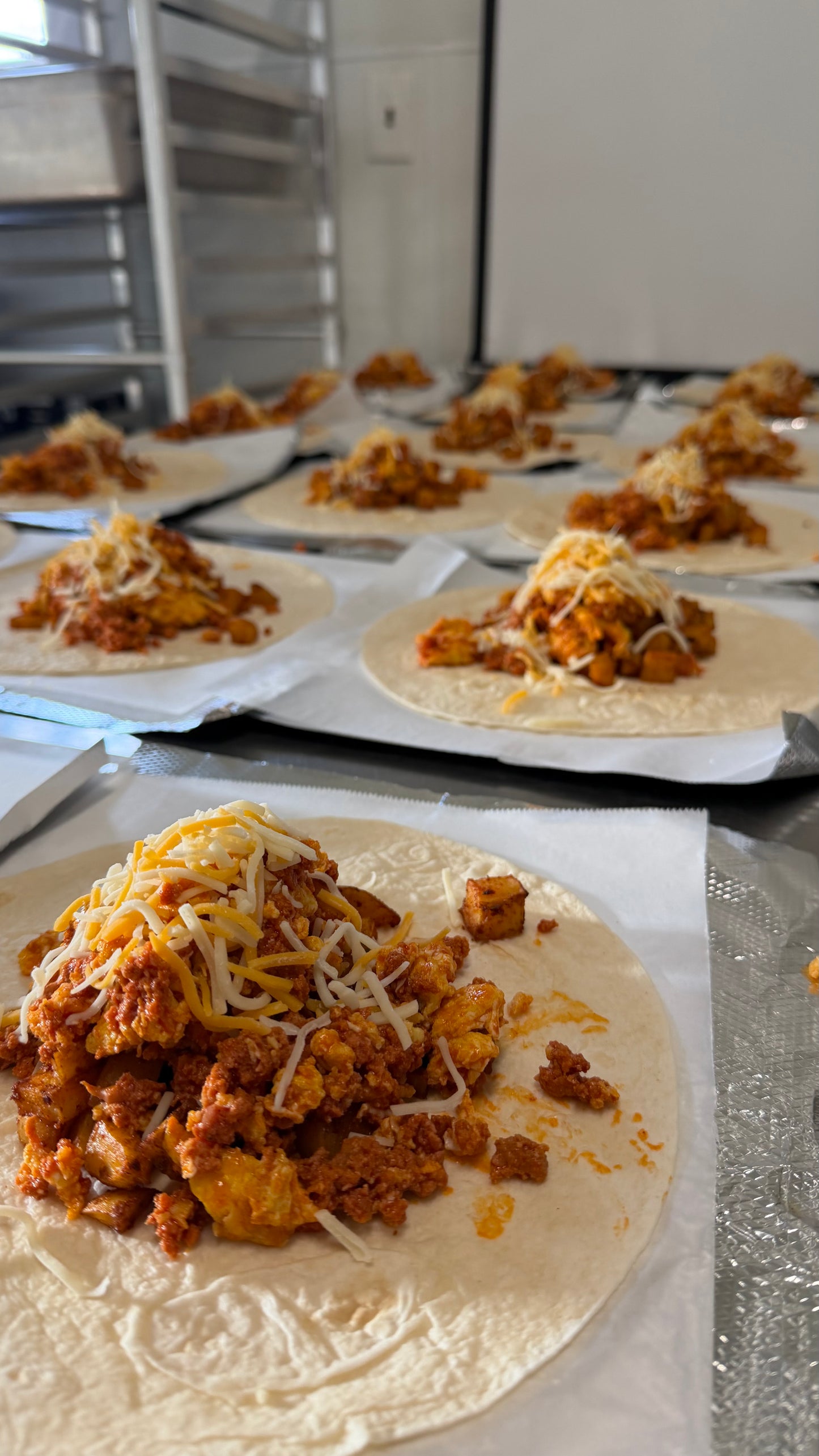 Low-Carb Chorizo Breakfast Burrito