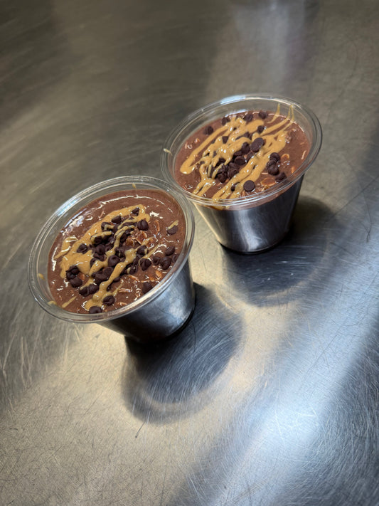 Chocolate Peanut Butter Overnight Oats